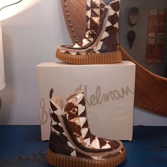 Sam Edelman Pony Hair Boots - Picture 2 of 8